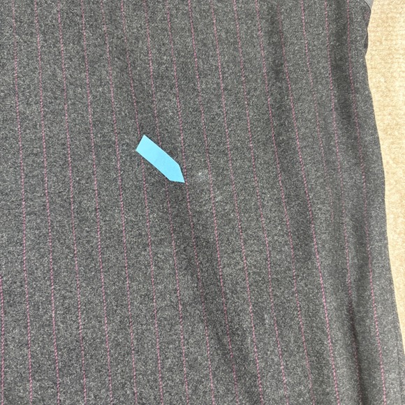 Nike Blue Ribbon Sports Pinstriped Gray Full Zip Jacket Men's Size XL EUC - Picture 6 of 9